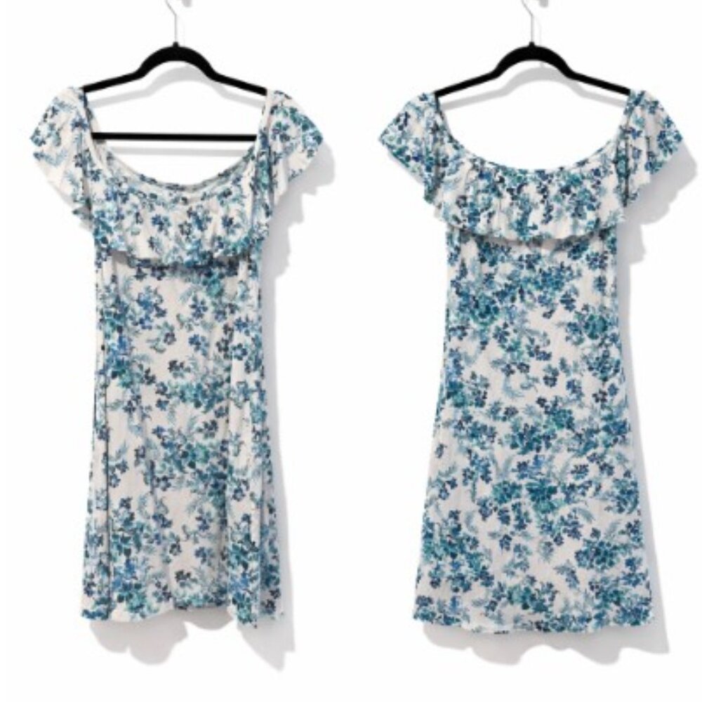 Tommy Bahama Off-the-Shoulder Coverup Dress, Size Medium